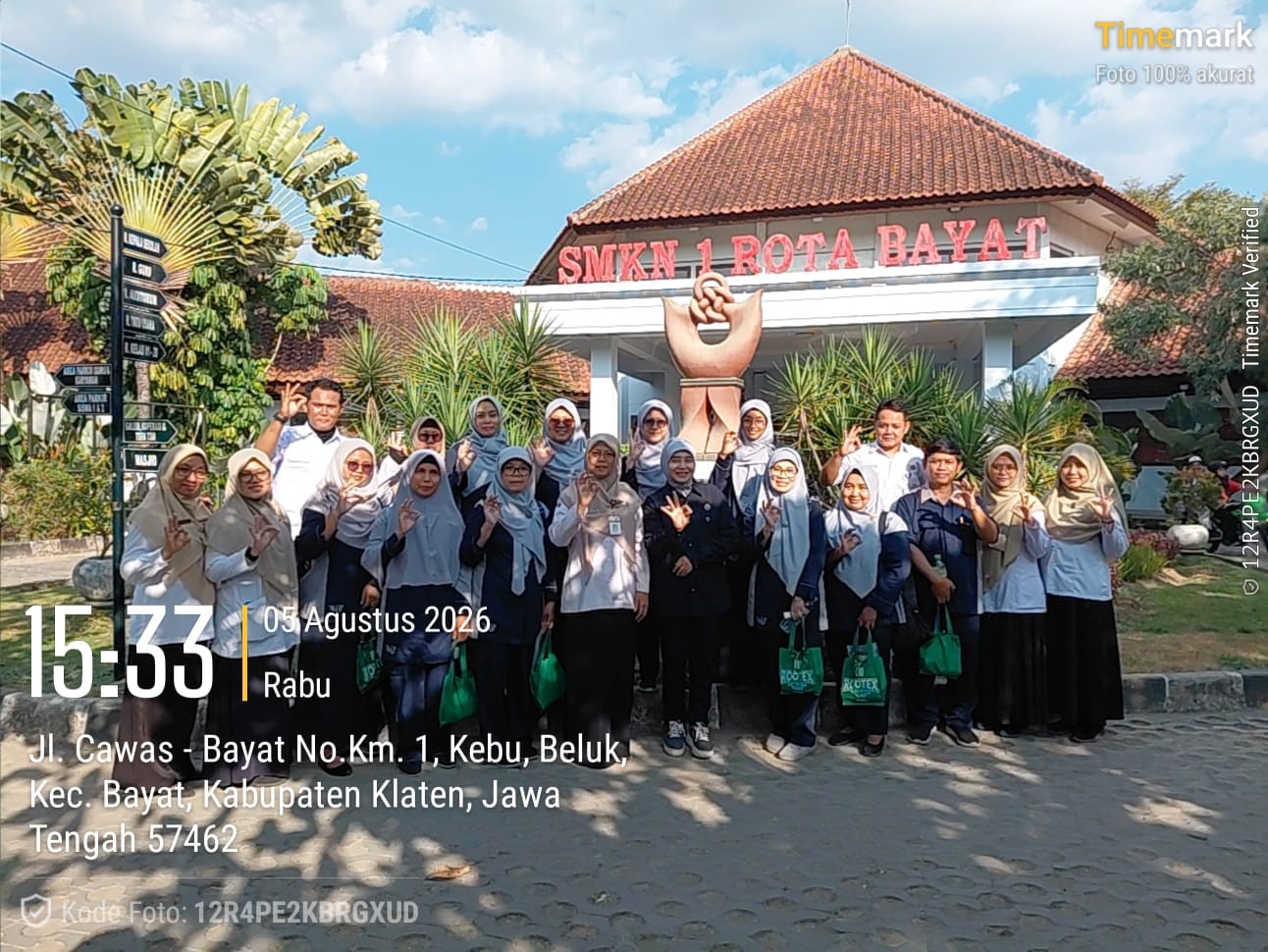SMK Negeri 2 Sewon Laksanakan Studi Tiru Teaching Factory KKBT ke SMK Negeri 1 Rota Bayat